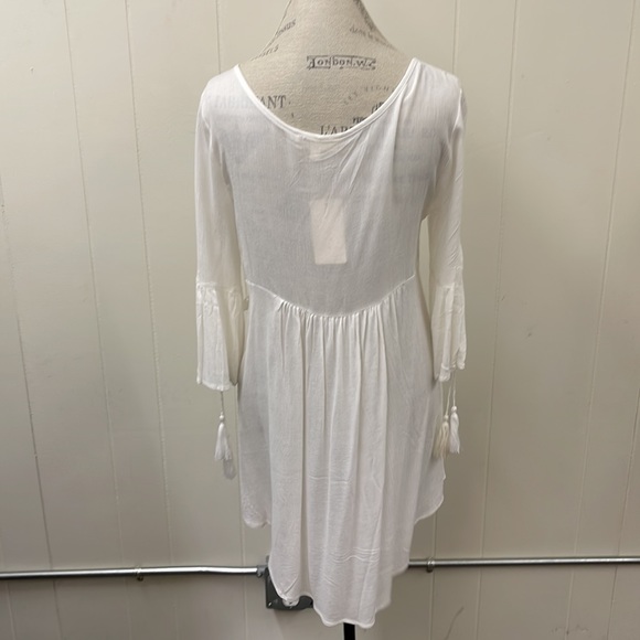 JOH Apparel white boho tunic top - Picture 5 of 8